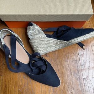 Castaner Joyce Sandals Navy Blue Sz 6 - BRAND NEW